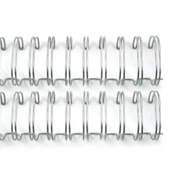 Encontraproduto.com.br - Wire-o Prata 2x28cm para Encadernadora The Cinch We R - 2 Unidades
