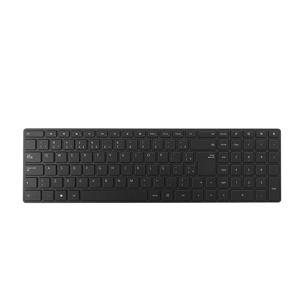 Encontraproduto.com.br - Teclado e Mouse Sem Fio Designer Bluetooth Preto Microsoft  - 7N900005OUT [Reembalado]