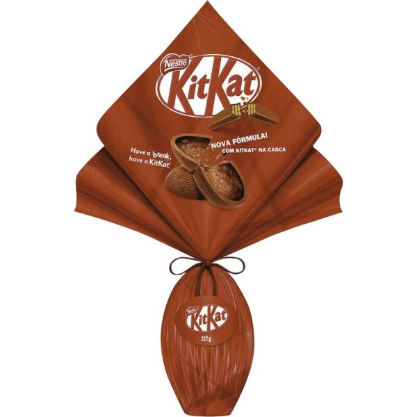 Encontraproduto.com.br - Ovo de Páscoa Nestlé Kit Kat Unidade com 227g