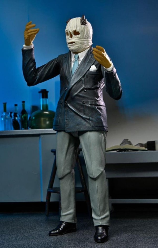 Encontraproduto.com.br - Figura Ultimate Invisible Man - Universal Monsters - 7 Scale - Neca