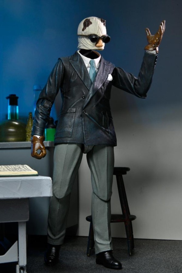 Encontraproduto.com.br - Figura Ultimate Invisible Man - Universal Monsters - 7 Scale - Neca