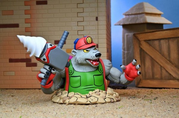 Encontraproduto.com.br - Figura Dirtbag and Groundchuck - Teenage Mutant Ninja Turtles (Cartoon) - 7 Scale Action Figure - Neca