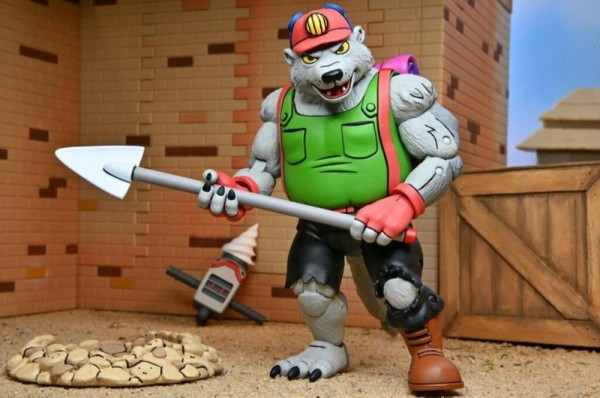 Encontraproduto.com.br - Figura Dirtbag and Groundchuck - Teenage Mutant Ninja Turtles (Cartoon) - 7 Scale Action Figure - Neca