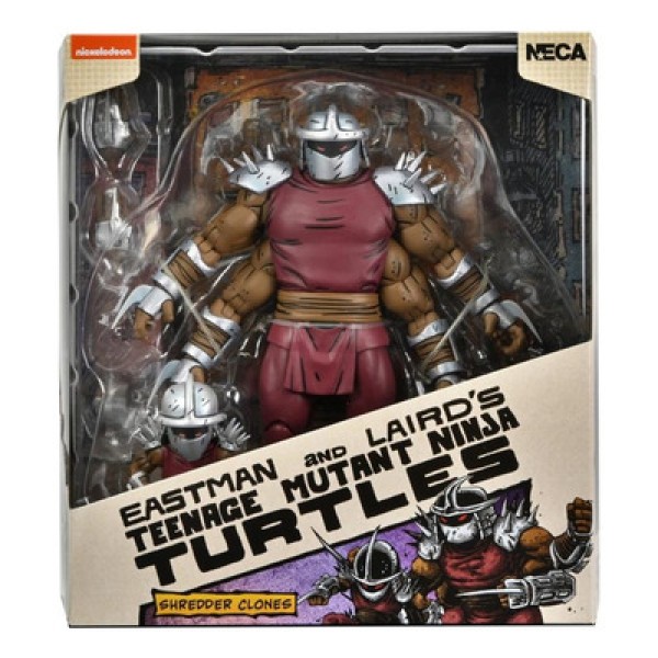 Encontraproduto.com.br - Neca The Ninja Turtles Mirage Deluxe Shredder Clone E Mini