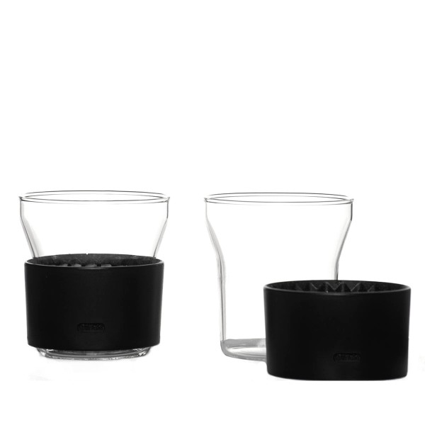 Encontraproduto.com.br - Kit 2 Copos 200ml Taça Chá Suco Vidro HotCool iittala