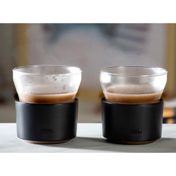 Encontraproduto.com.br - Kit 2 Copos 200ml Taça Chá Suco Vidro HotCool iittala