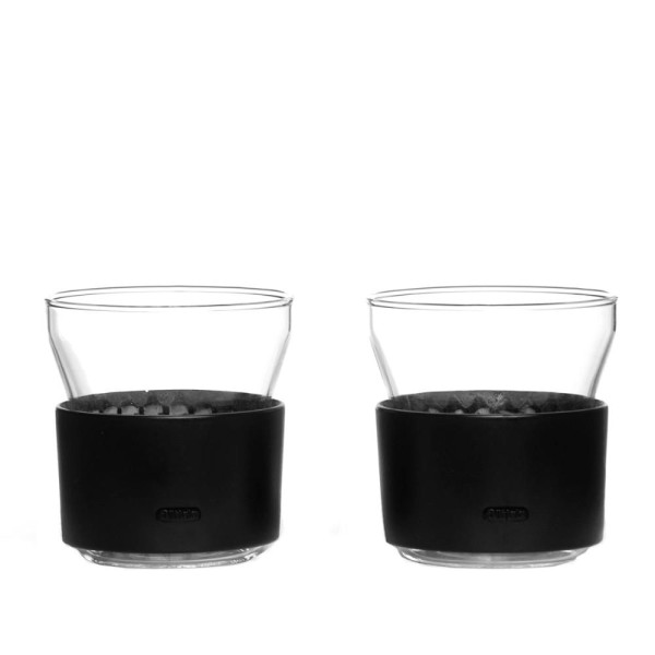 Encontraproduto.com.br - Kit 2 Copos 200ml Taça Chá Suco Vidro HotCool iittala