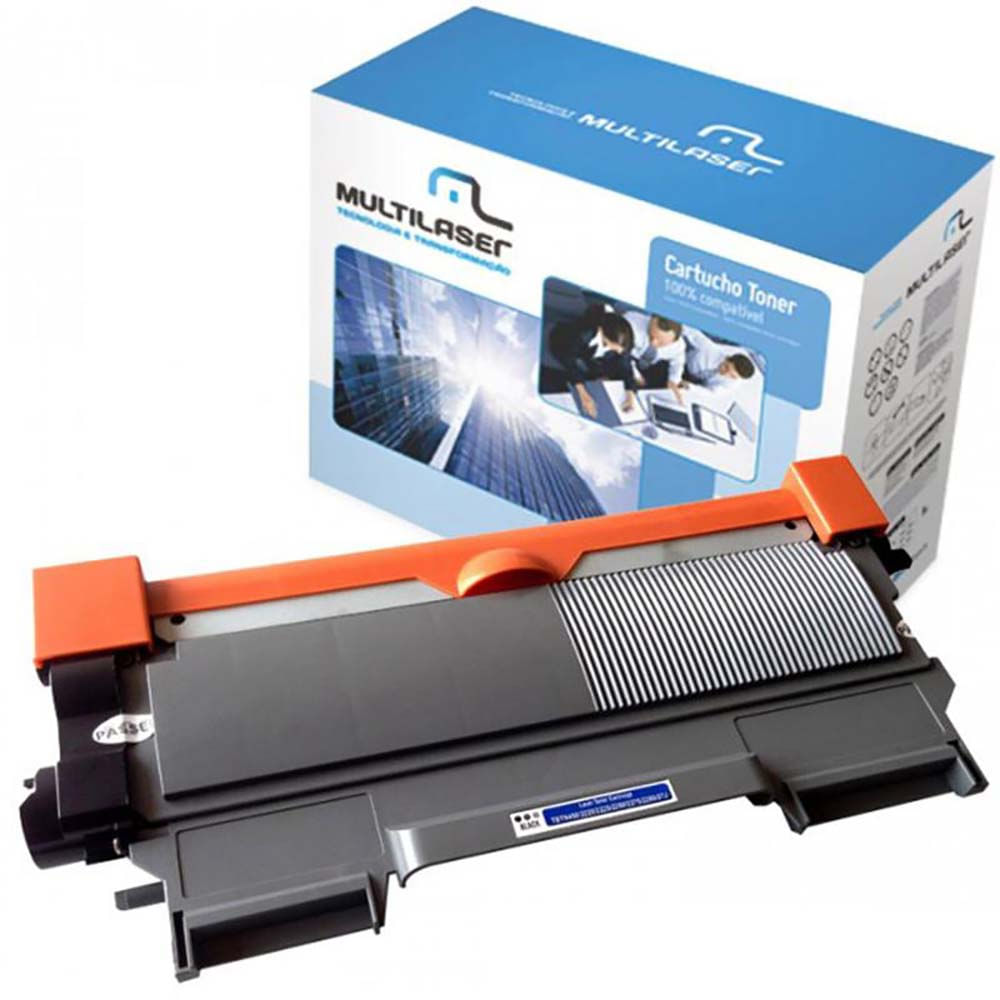 Encontraproduto.com.br - Cartucho Toner Multilaser Univ C/ Brother Tn410/420/450 Multi - CT450UOUT [Reembalado]