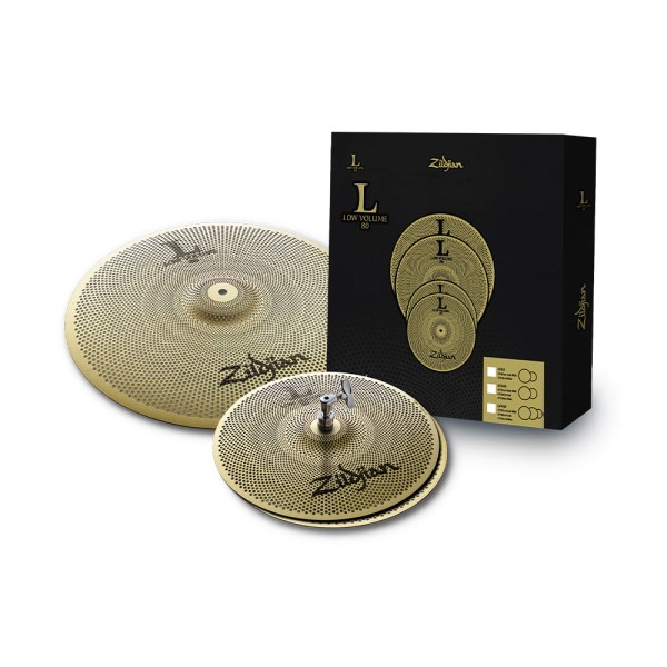 Encontraproduto.com.br - Kit de Pratos Zildjian Low Volume 13
