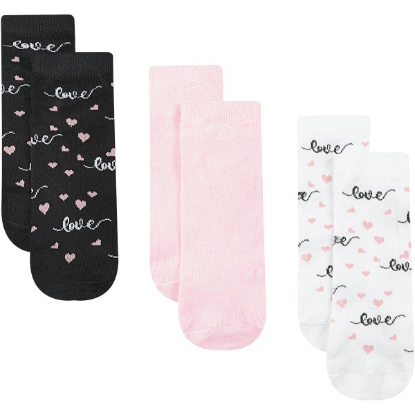 Encontraproduto.com.br - Kit 3 Pares Meia Branca
