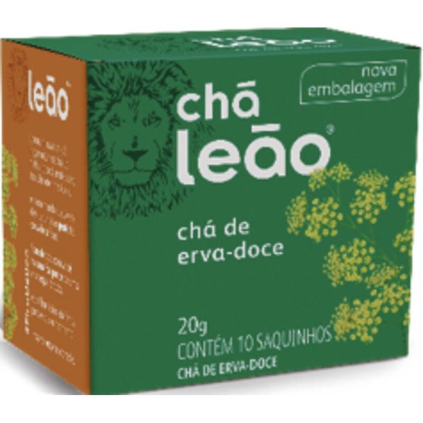 Encontraproduto.com.br - Chá Leão Fuze Erva-Doce Caixeta com 20g