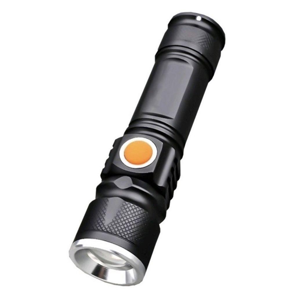 Encontraproduto.com.br - Mini Lanterna Tática Com Zoom Recarregável Cor Da Luz Branco