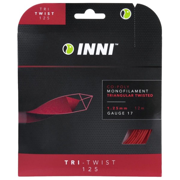 Encontraproduto.com.br - Corda Inni Tri Twist 17L 1.25mm Vermelho Set Individual