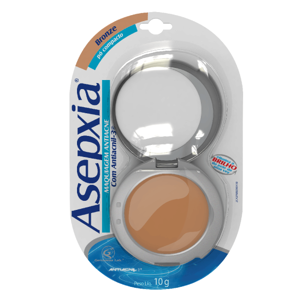Encontraproduto.com.br - ASEPXIA PÓ COMPACTO BRONZE 10GR