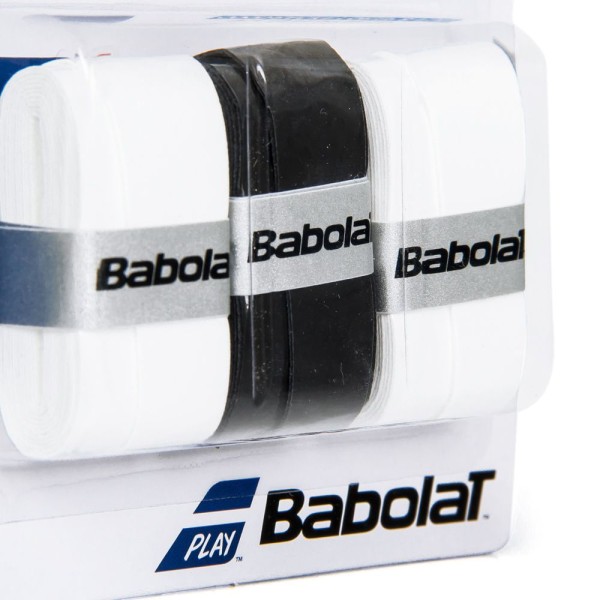 Encontraproduto.com.br - Overgrip Babolat My Overgrip 3 Unidades Unissex - Preto/Branco