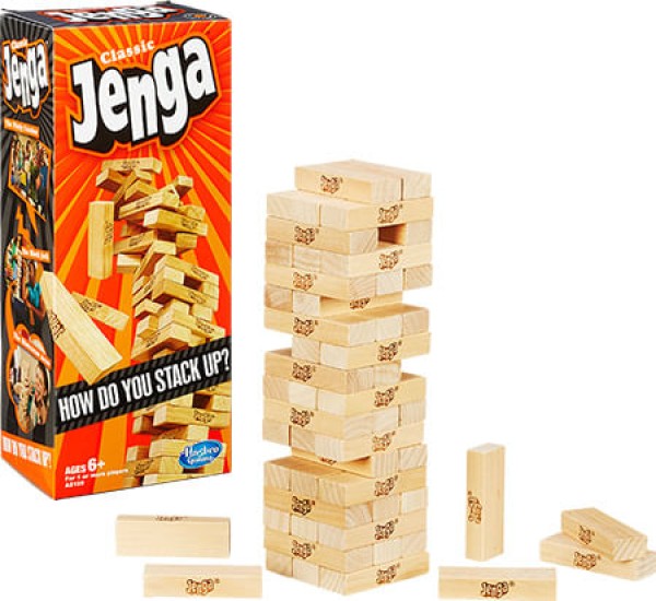 Encontraproduto.com.br - Jogo Jenga - A2120 - Hasbro