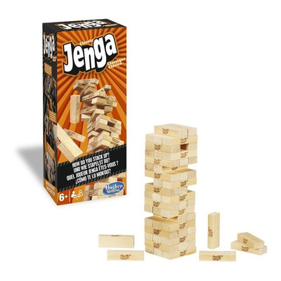 Encontraproduto.com.br - Jogo Jenga - A2120 - Hasbro