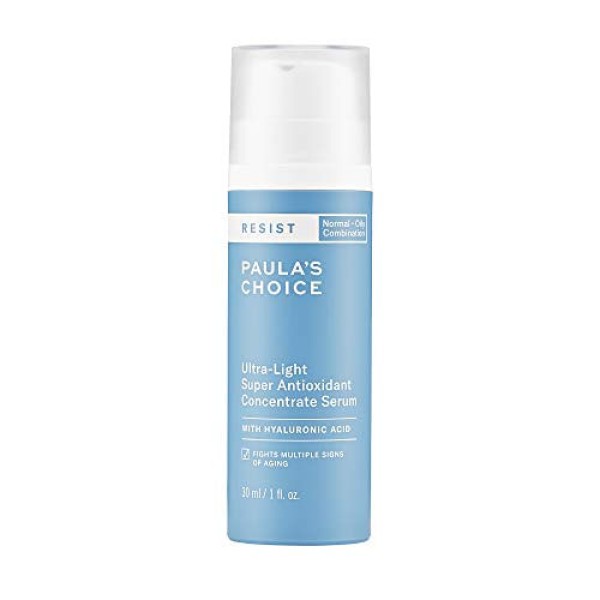 Encontraproduto.com.br - Paula's Choice Resist Ultra-light Antioxidante Soro Com Coenzyme Q10 Niacinamide & Ácido Hialurônico Tratamento Anti-envelhecimento Para P