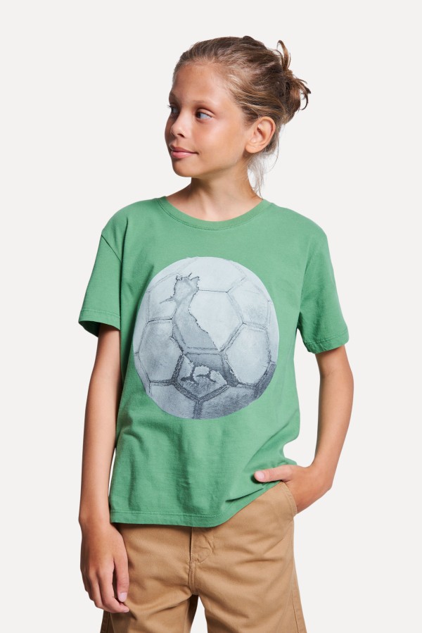 Camiseta Mini Pica Pau Futebol