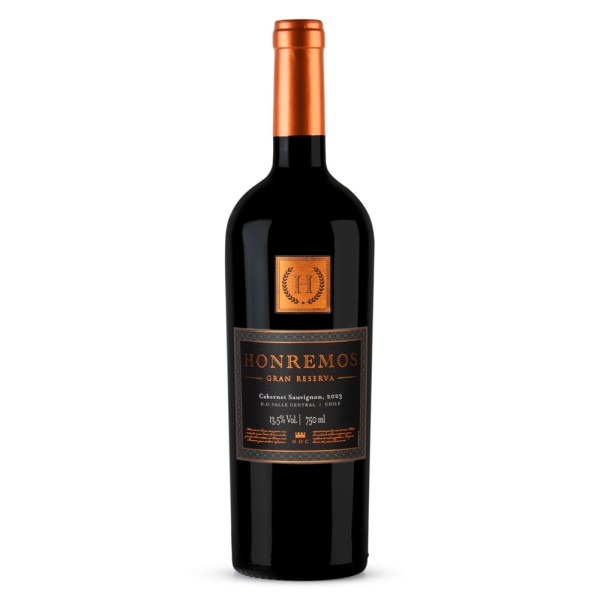 Encontraproduto.com.br - Vinho Tinto Chileno Cabernet Sauvignon Gran Reserva 85% Honremos 750ml
