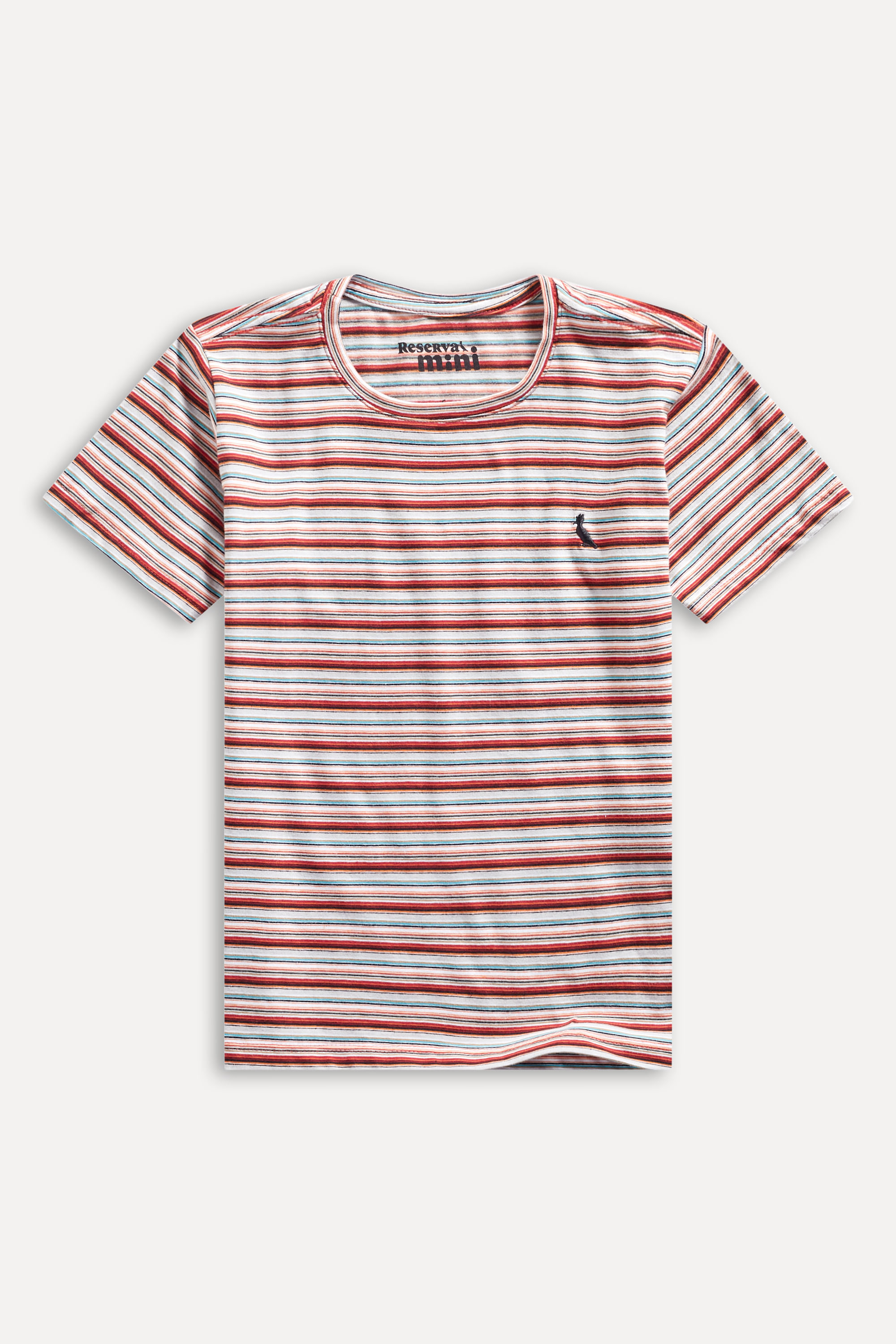 Camiseta Mini Fio Tinto Paraiso Tropical