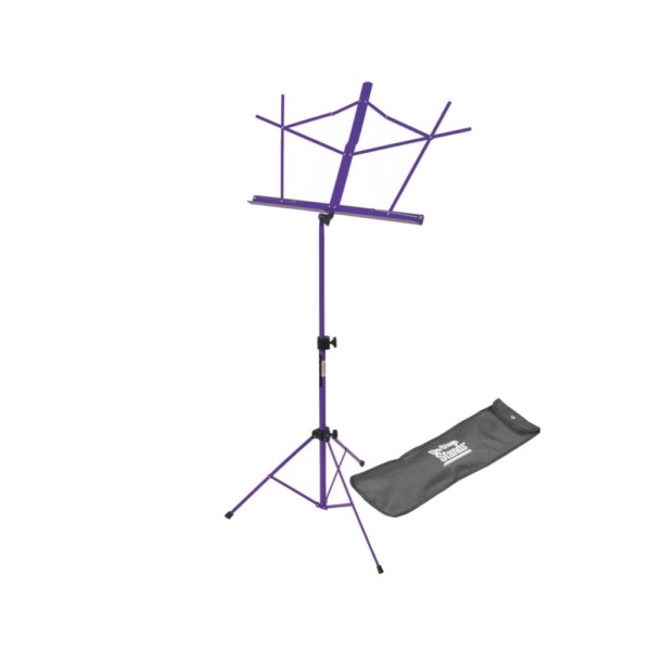 Estante Para Partitura Roxa Com Bag OnStage SM7122PB