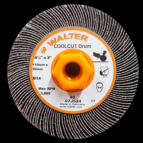 Roda Lamelar Line-Mate 4.1/4 x 2 x M14 G40 07J524 Walter