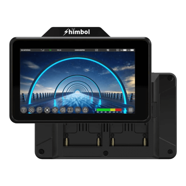 Encontraproduto.com.br - Kit 2x Monitores Transmissor Shimbol ZO600M Touch 5.5