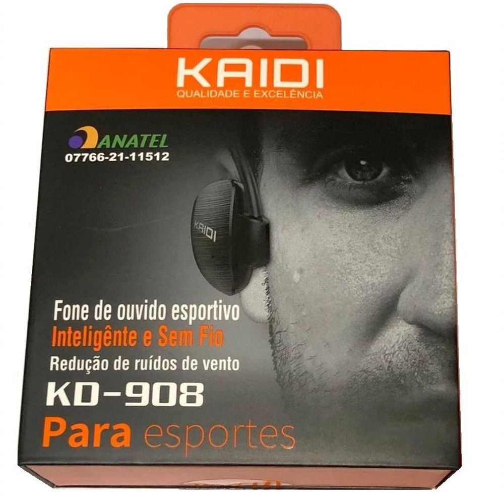 Encontraproduto.com.br - Fone De Ouvido Esportivo Bluetooth Sem Fio Kaidi Kd-908