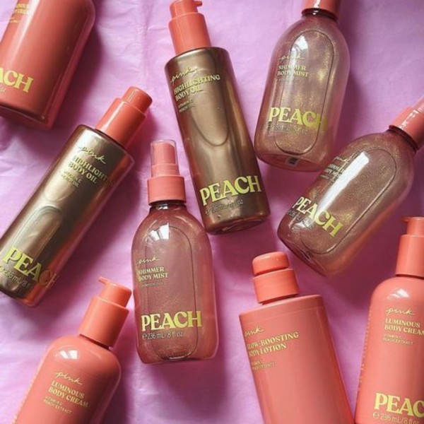Encontraproduto.com.br - Luminous Peach - Victorias Secret Pink Body Lotion - Hidratante Corporal 236ml