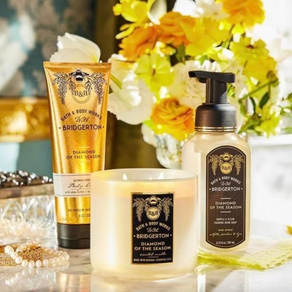 Encontraproduto.com.br - Bridgerton Diamond of the Season - Bath and Body Works Body Lotion - Hidratante Corporal 236 ml