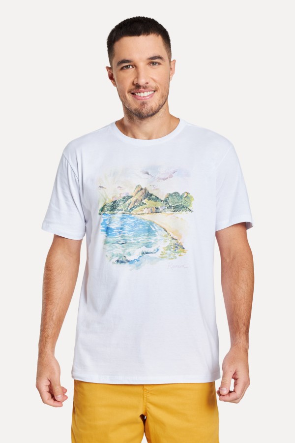 Encontraproduto.com.br - Camiseta Estampada Arpex Aqua