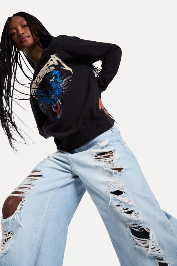 Encontraproduto.com.br - Calca Jeans Destroyed