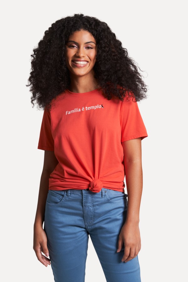 Camiseta Adulto Familia E Templo