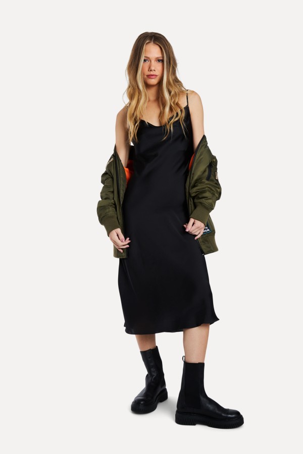Encontraproduto.com.br - VESTIDO MIDI DEGAGE