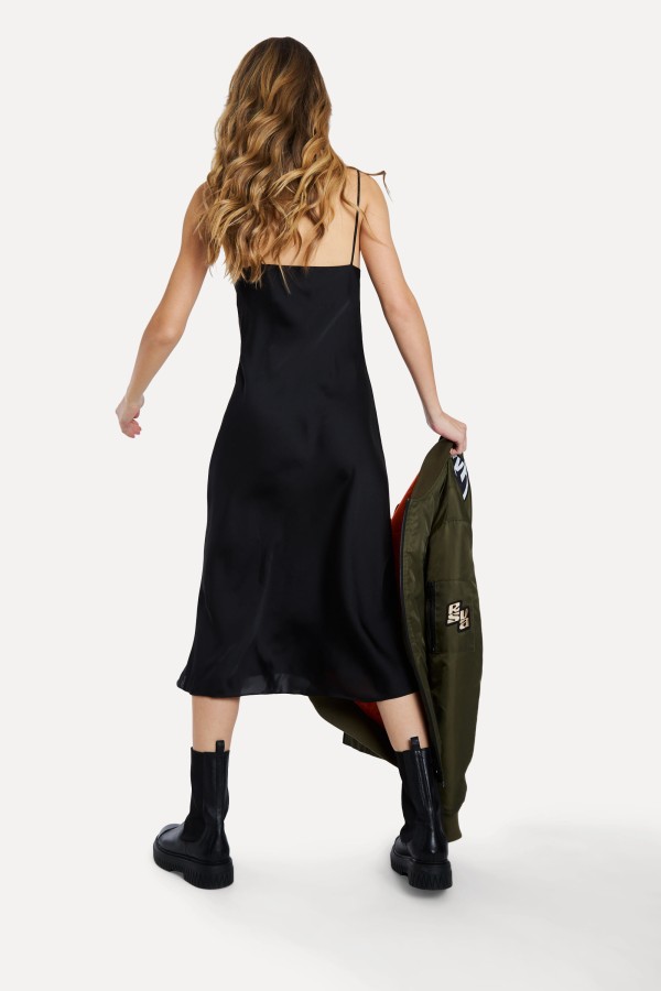 Encontraproduto.com.br - VESTIDO MIDI DEGAGE