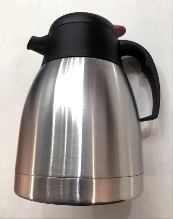 Encontraproduto.com.br - Garrafa Térmica De Aço Com Ampola De Inox 1,2 L