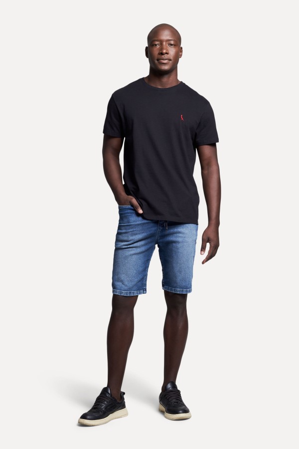 Encontraproduto.com.br - Bermuda Jeans Jogger Kurt