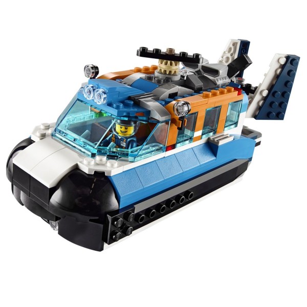 Encontraproduto.com.br - Lego Creator - 3 em 1- Helicoptero com 2 Helices M BRINQ