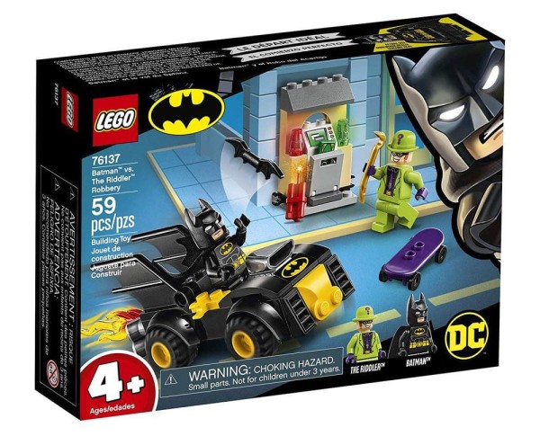 Encontraproduto.com.br - Blocos de Montar - Lego Super Heroes DC Comics - Batman: Assalto do Charada M BRINQ