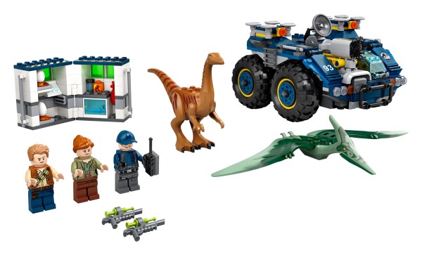 Encontraproduto.com.br - Blocos de Montar Jurassic World - Gallimimus e Pteranodonte: Missao de Recaptura LEGO DO BRASIL