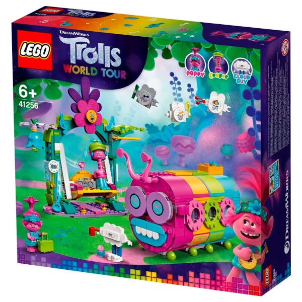 Encontraproduto.com.br - Lego Disney Trolls - Ônibus-Lagarta Arco-Íris 41256