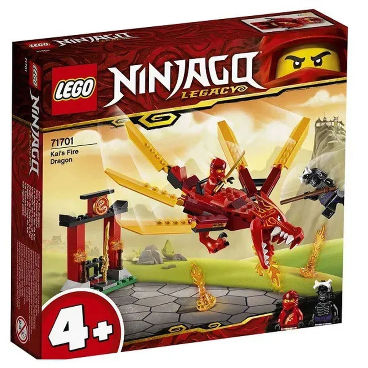 Encontraproduto.com.br - LEGO Ninjago Dragão do Fogo do Kai - LEGO