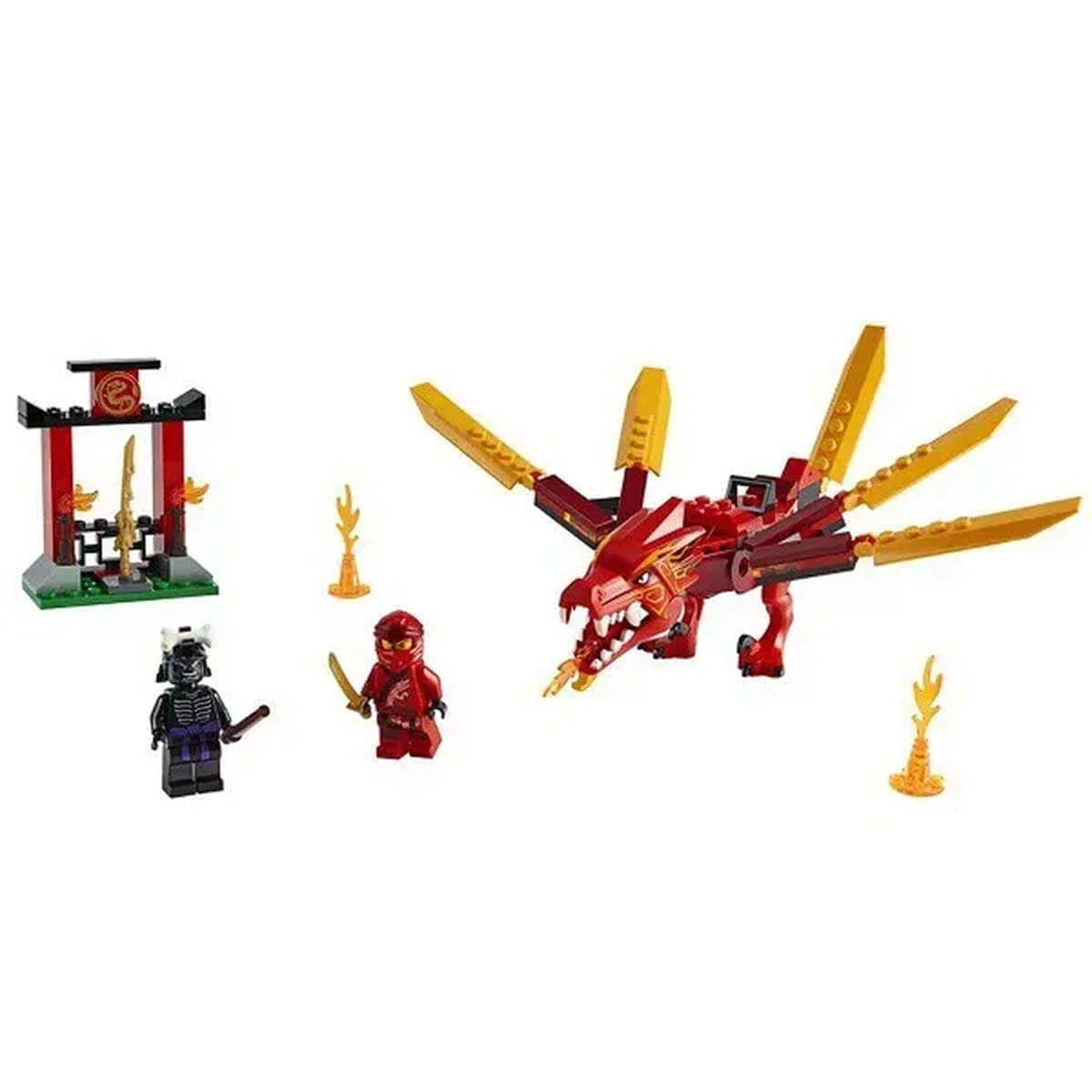 Encontraproduto.com.br - LEGO Ninjago Dragão do Fogo do Kai - LEGO