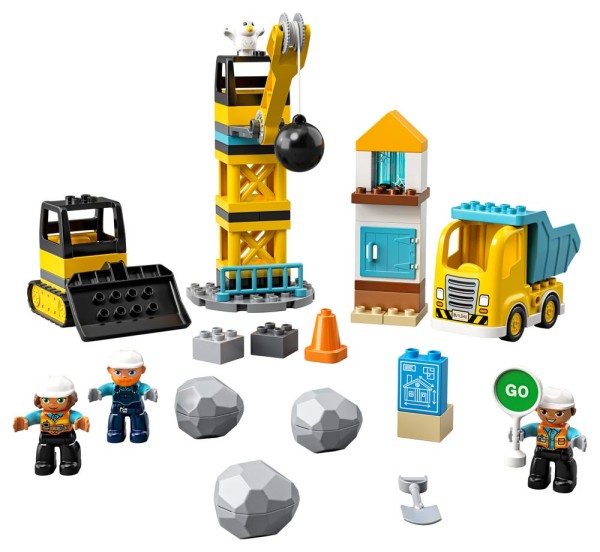 Encontraproduto.com.br - Lego Duplo - Demolicao com Bola Destruidora LEGO DO BRASIL