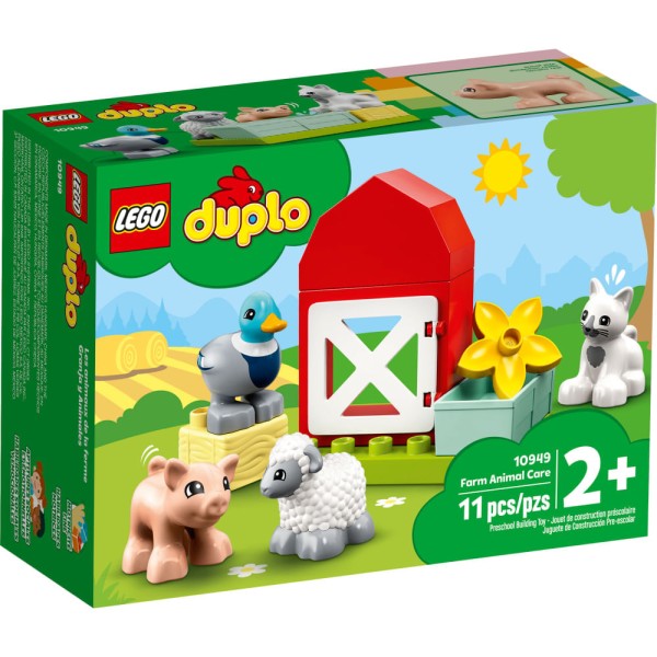 Encontraproduto.com.br - Blocos de Montar - Lego Duplo - Cuidando dos Animais da Fazenda LEGO DO BRASIL