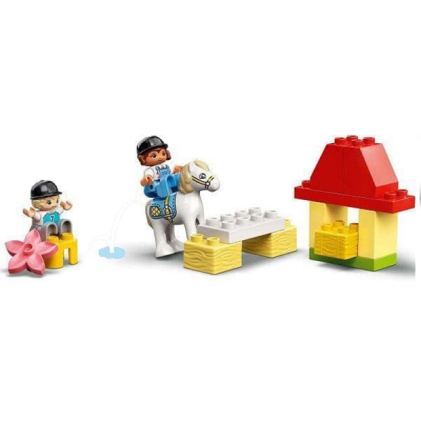 Encontraproduto.com.br - LEGO Duplo - Estábulo de Cavalos e Pôneis - LEGO