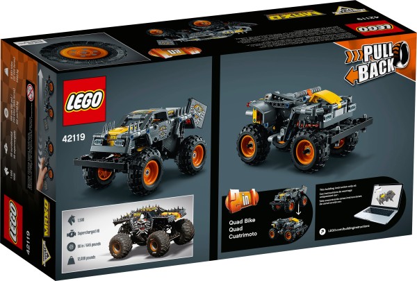 Encontraproduto.com.br - Monster Jam Maxd - Lego Technic 42119
