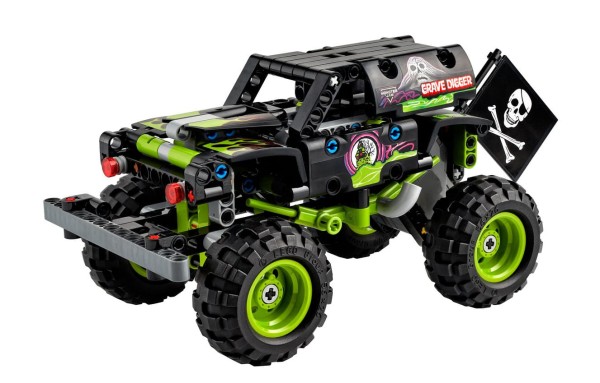 Monster Jam Grave Digger - 212 pecas LEGO DO BRASIL