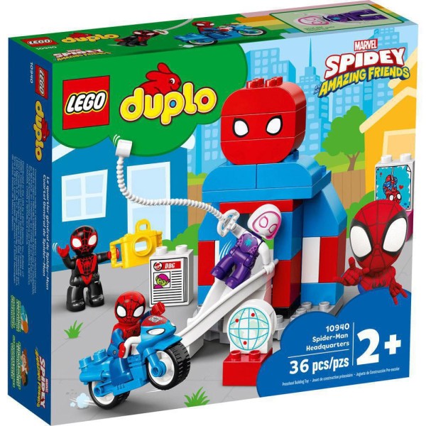 Encontraproduto.com.br - LEGO Duplo - Quartel General do Homem Aranha - Lego